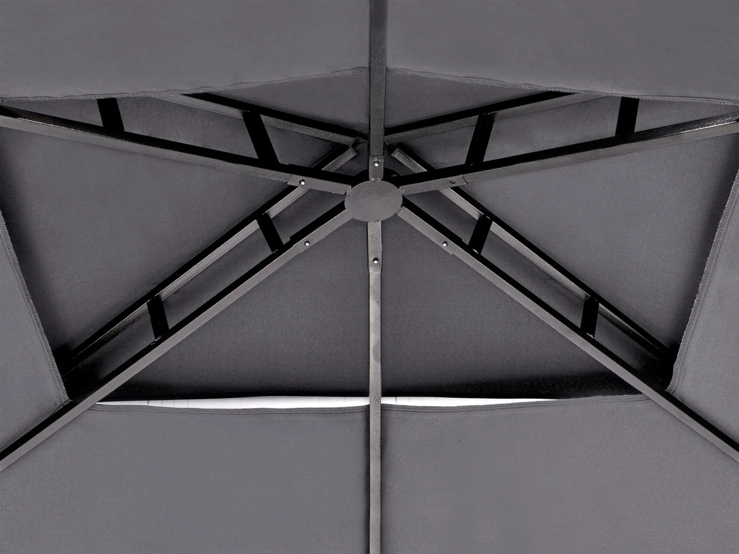 Paviljoen Staal Grijs 245 X 240 Cm NARO - Afbeelding 4