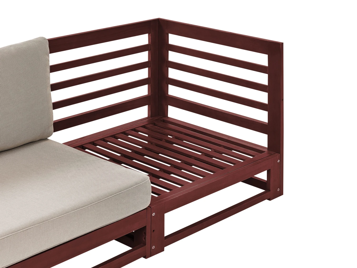 Tuinbank 2-zits Gecertificeerd Acaciahout Bruin TRANI - Afbeelding 3